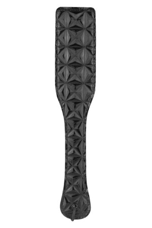 Чёрный пэддл с геометрическим узором - 32 см.