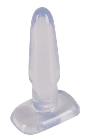 Прозрачная анальная втулка Crystal Clear Medium - 14,5 см.